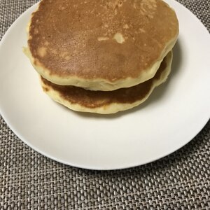 ほんのり甘い☆粉ミルク入りホットケーキ